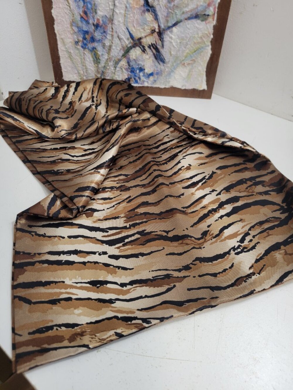 Double Thickness Scarf Animal Print Rectangular Scarf